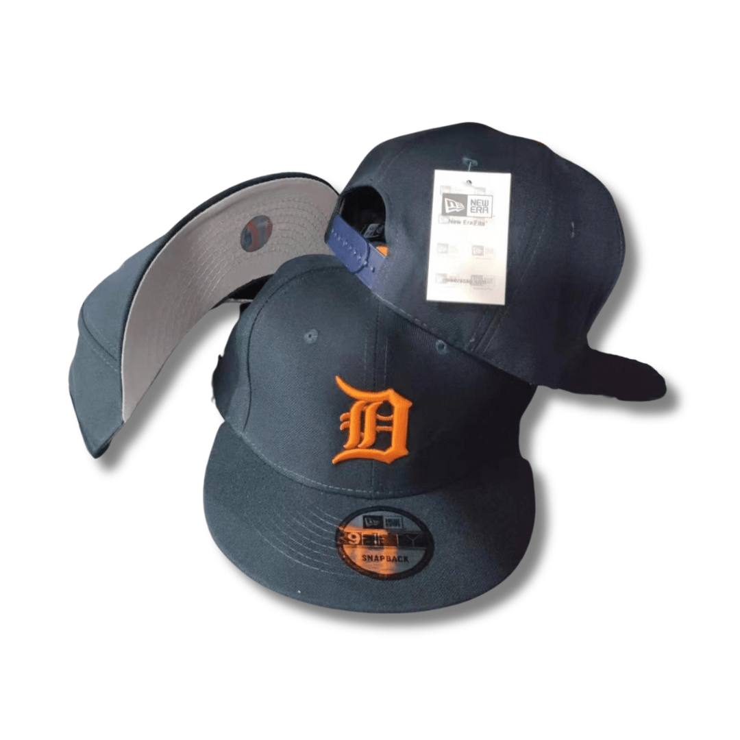 New Era Detroit Tigers Cooperstown 9FIFTY Black, Orange - Snapback Cap — view 1