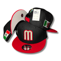 New Era 59Fifty Mexico World Baseball Classic Hat Black, Red – Snapback Cap — view 1