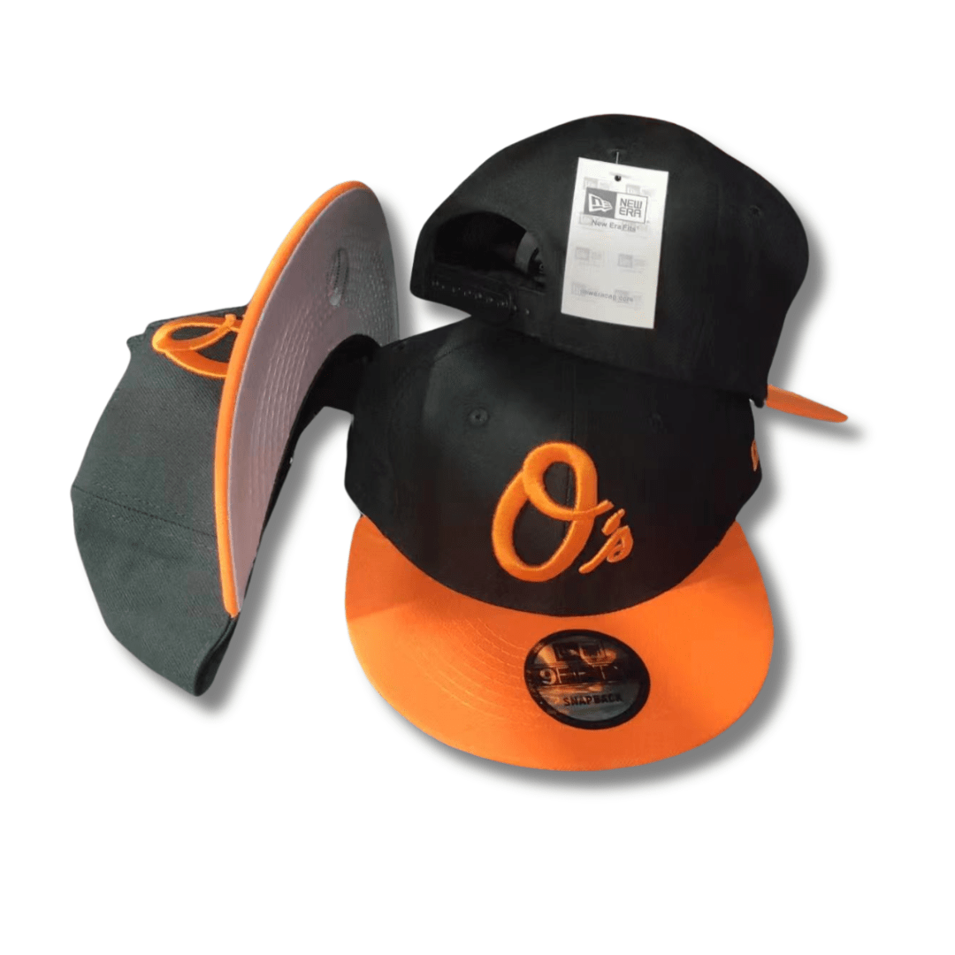 Baltimore Orioles Authentic Collection 59FIFTY Black, Orange - Snapback Cap — view 2