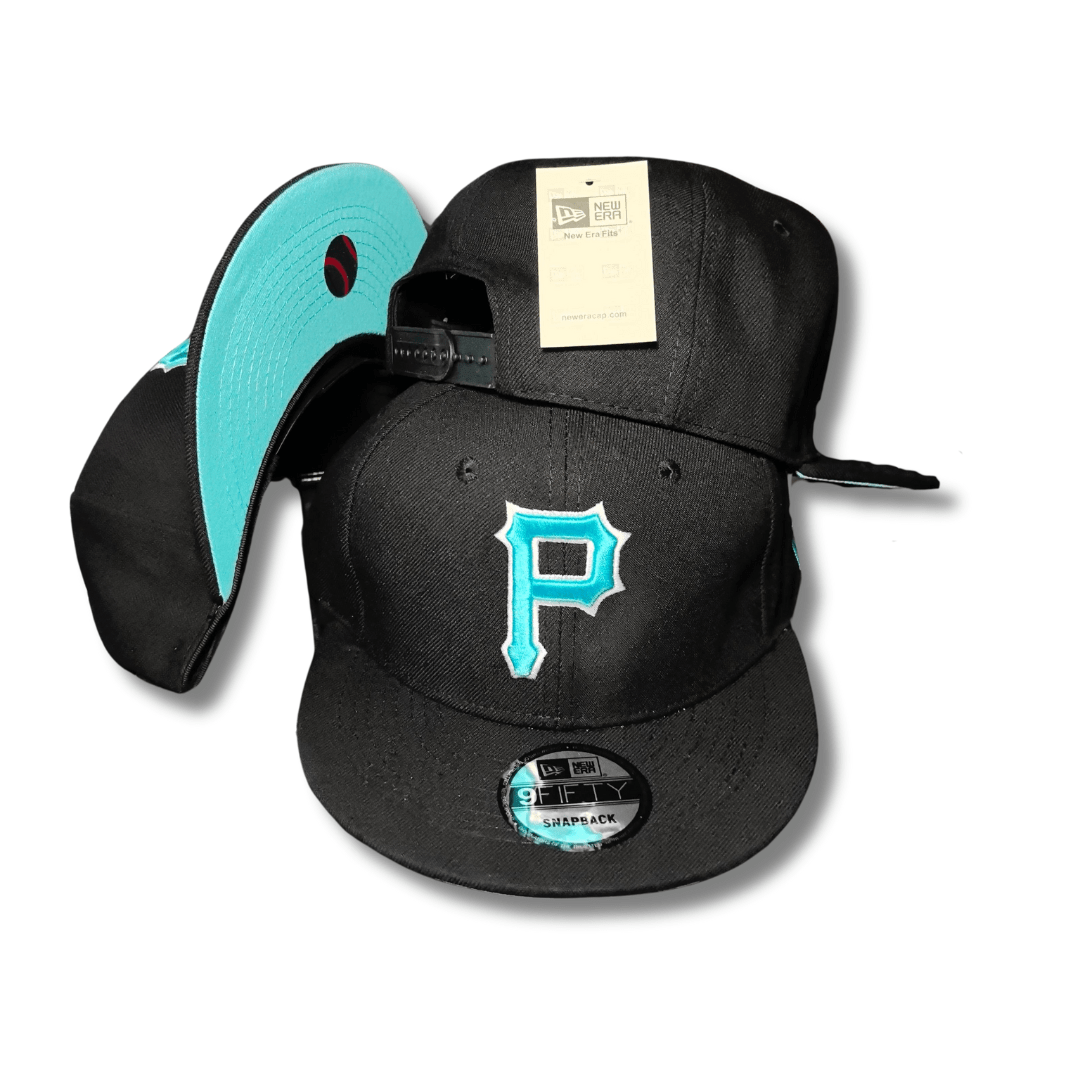 Pittsburgh Pirates New Era 2024 Father’s Day 9FIFTY Black – Snapback Cap — view 2