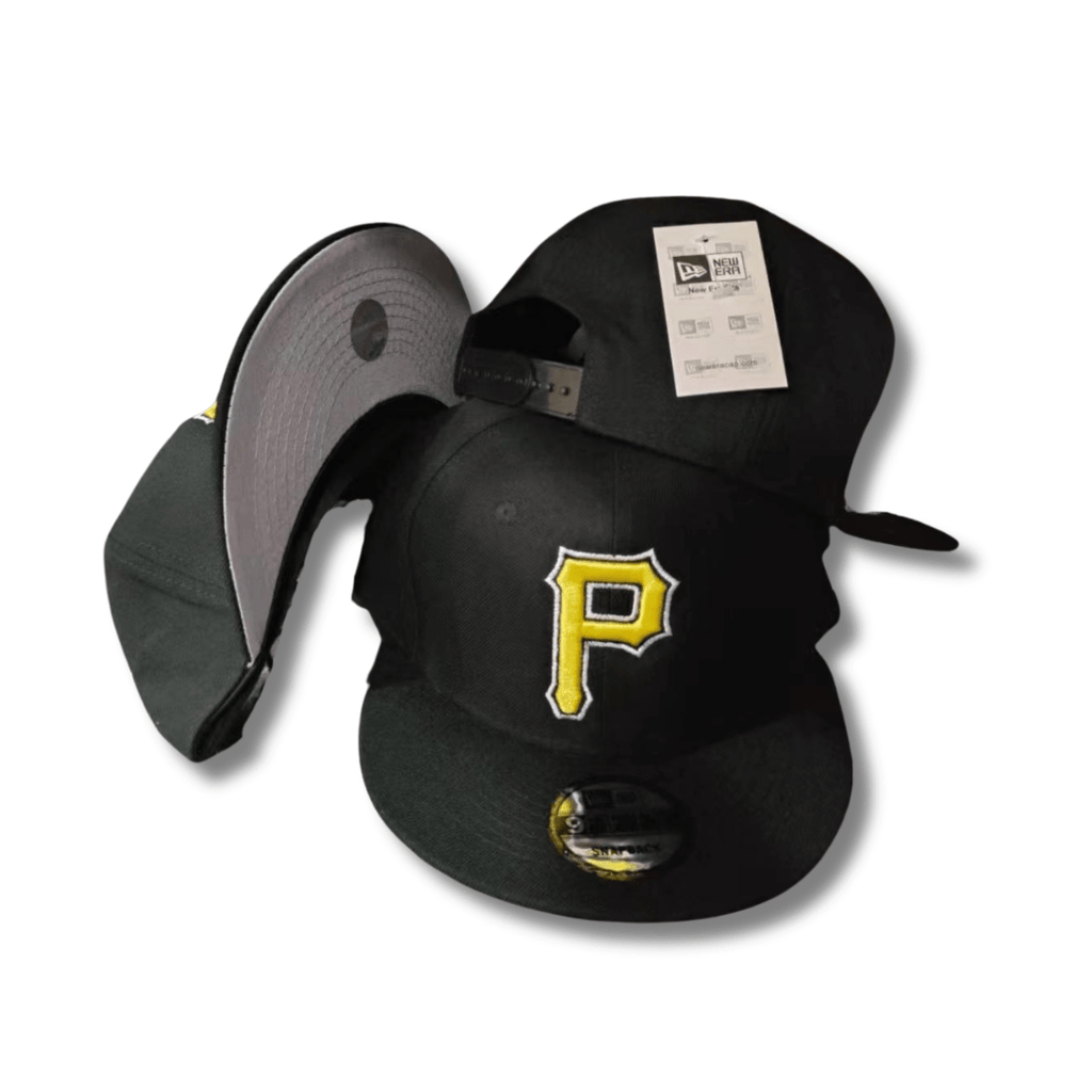 Pittsburgh Pirates Authentic Collection Alt 2 Black 59FIFTY - Snapback Cap — view 2