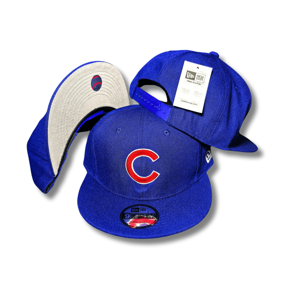 Chicago Cubs Classic Royal Blue New Era 9SEVENTY Snapback Cap — view 1