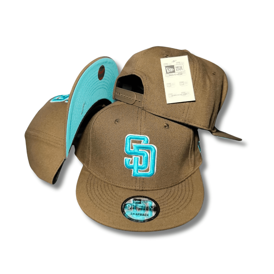 New Era 9FIFTY San Diego Padres Father’s Day 2024 Light Brown - Snapback Cap — view 1