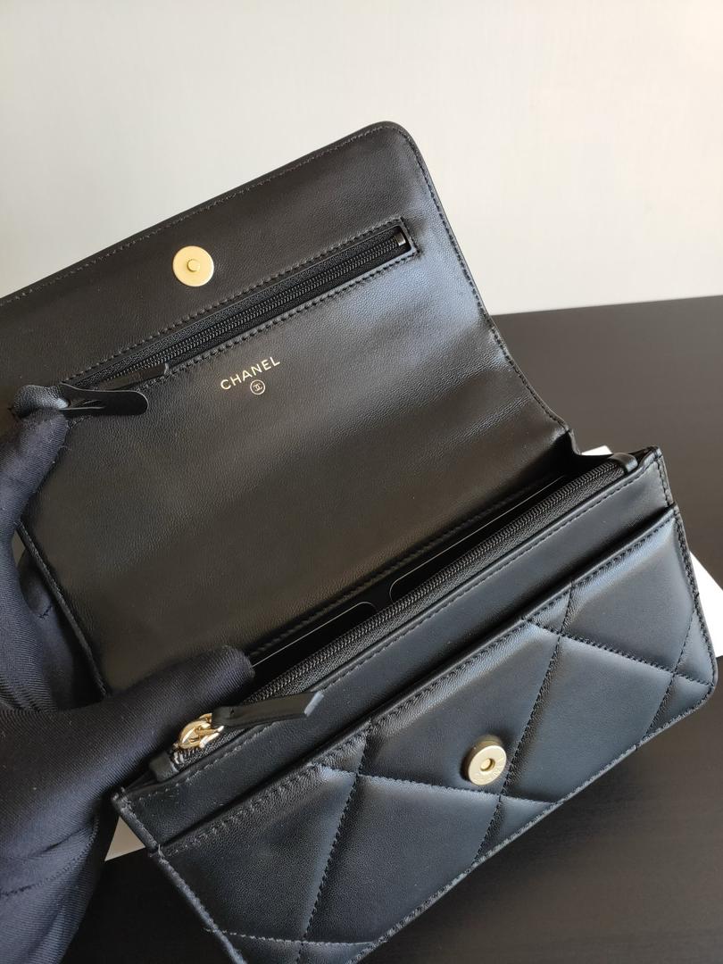 Chanel 19 Wallet On Chain WOC Bag — view 8