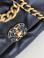 Chanel 19 Large Flap Bag Black — view 8
