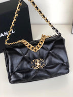 Chanel 19 Large Flap Bag Black — view 3