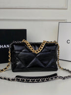 Chanel 19 Large Flap Bag Black — view 5