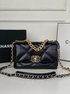 Chanel 19 Large Flap Bag Black — view 1
