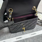 Chanel Mini Flap Bag Black — view 6