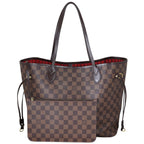Louis Vuitton Damier Ebene Neverfull MM Tote Bag — view 1