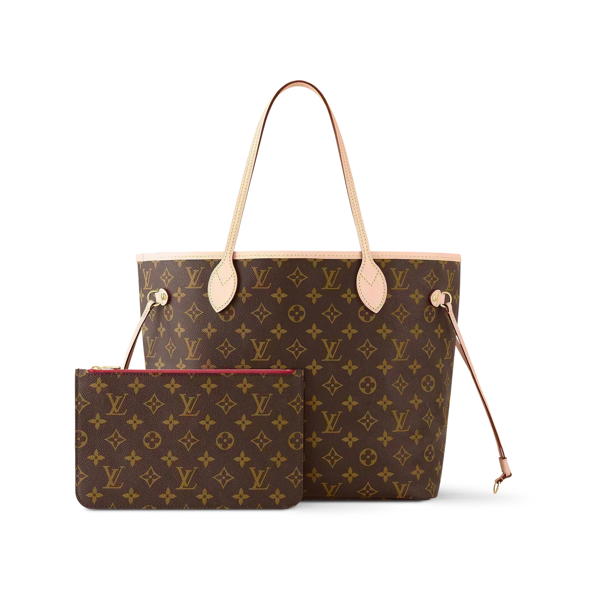 Louis Vuitton Neverfull MM Monogram Canvas Tote Bag — view 1