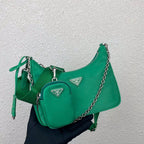Prada Re-Edition 2005 Nylon Bag Mint Green — view 2