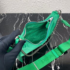 Prada Re-Edition 2005 Nylon Bag Mint Green — view 4