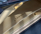 Chanel Pearl Crush Mini Flap Bag - Black — view 4