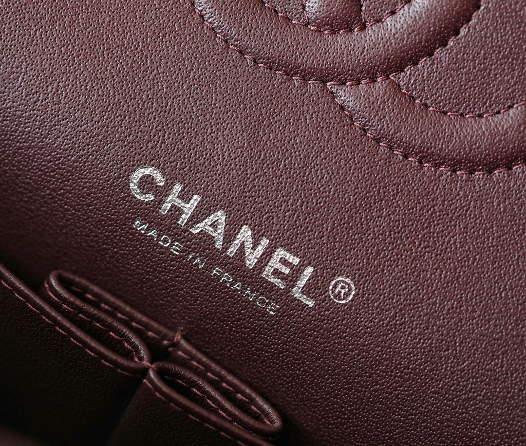 Chanel Timeless Classic Flap Bag Silver Hardware - Black — view 8