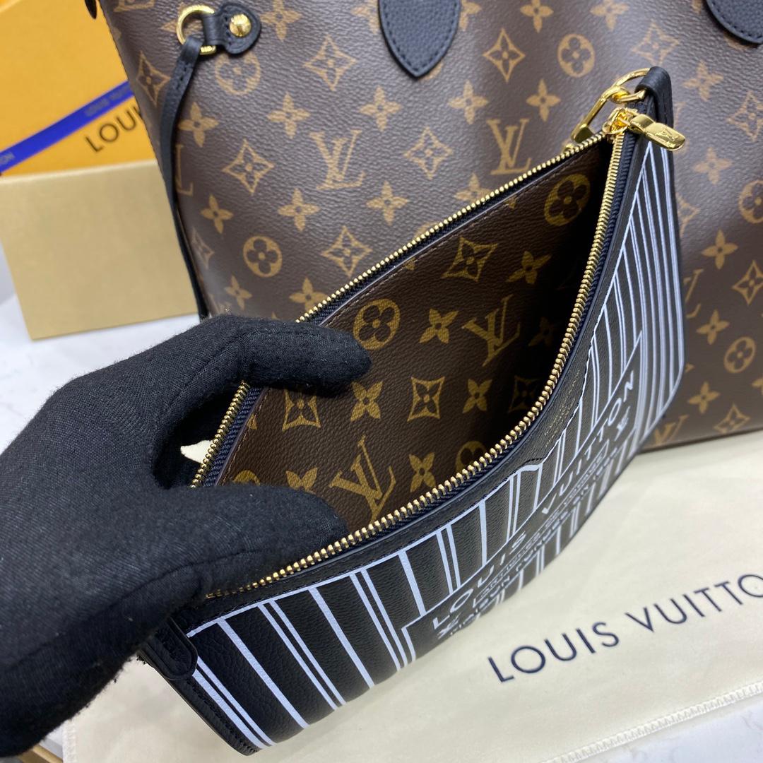 Louis Vuitton Neverfull Inside Out MM Tote Bag — view 5