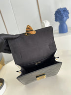 LV Spring Street Nm Monogram Vernis Leather Handle Crossbody Bag with Top Handle and Removable Strap — view 6