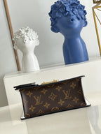 LV Spring Street Nm Monogram Vernis Leather Handle Crossbody Bag with Top Handle and Removable Strap — view 7