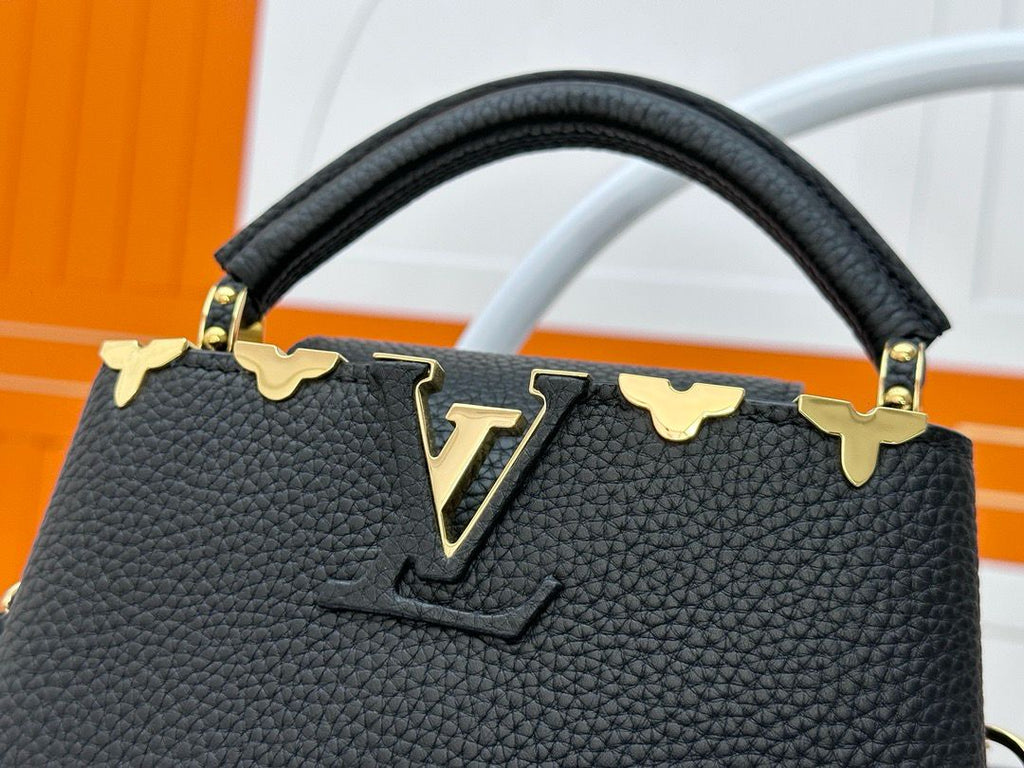 LV Capucines Mini Black Handbag — view 3