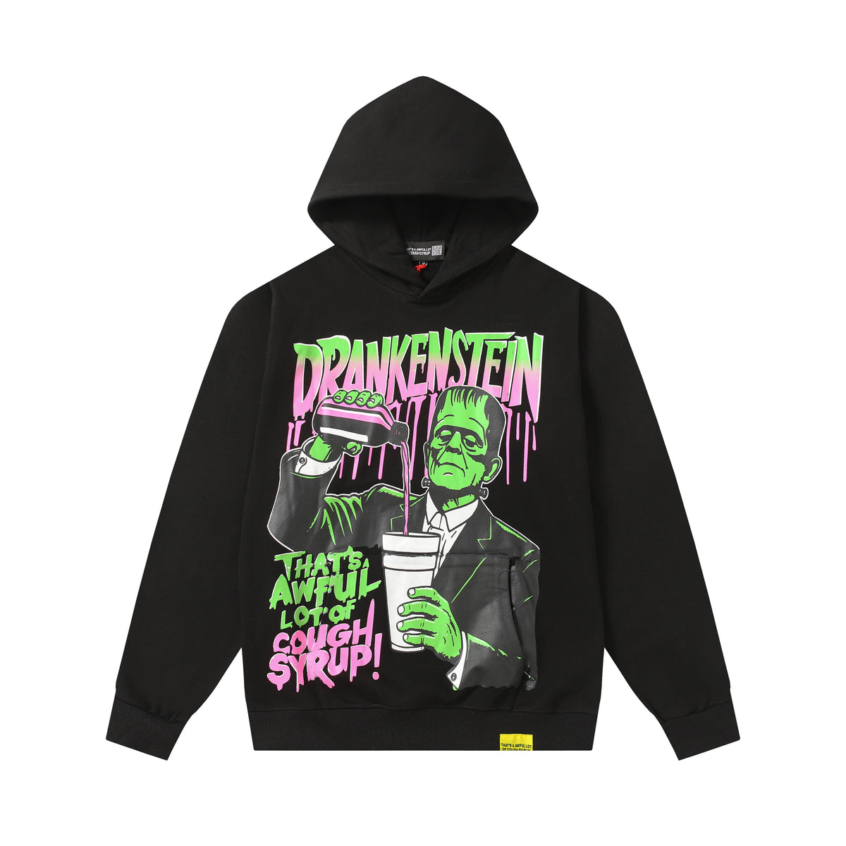 That's A Awful Lot Of Cough Syrup Classic Hoodie — view 2
