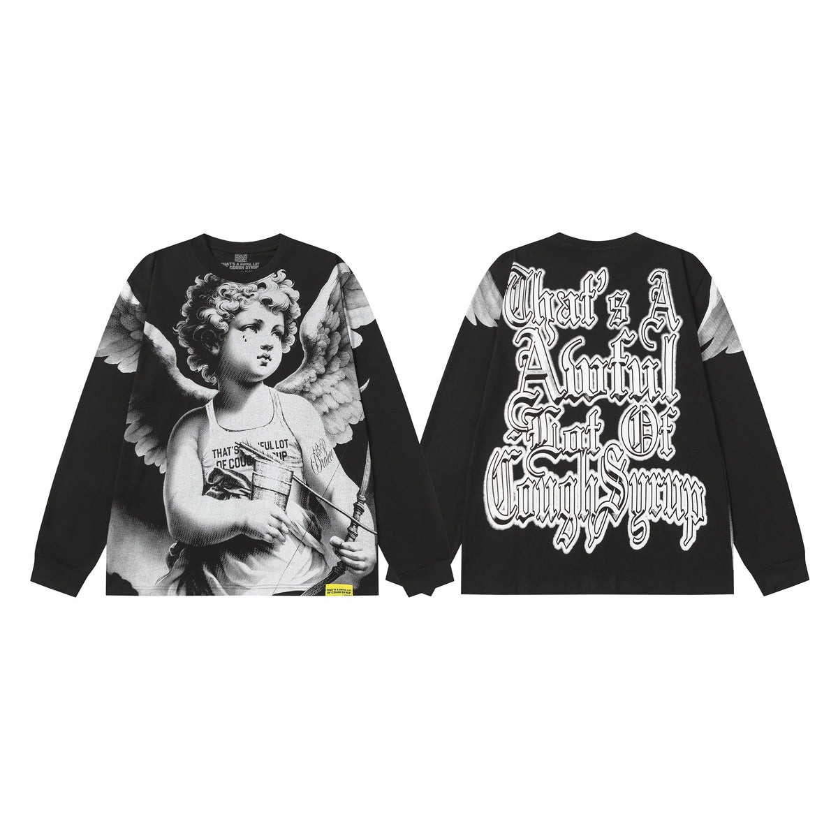 That's A Awful Lot Of Cough Syrup Classic Sweatshirt — view 10