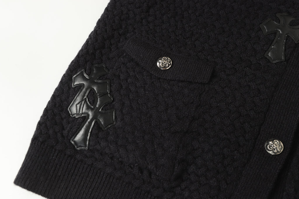 Chrome Hearts New Cardigan Sweater Jacket M904 — view 10