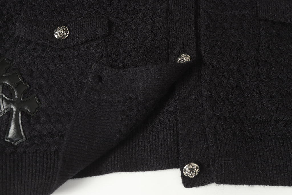 Chrome Hearts New Cardigan Sweater Jacket M904 — view 12