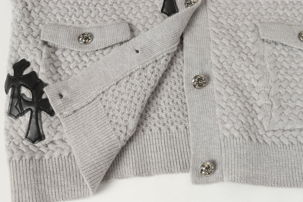 Chrome Hearts New Cardigan Sweater Jacket M904 — view 28