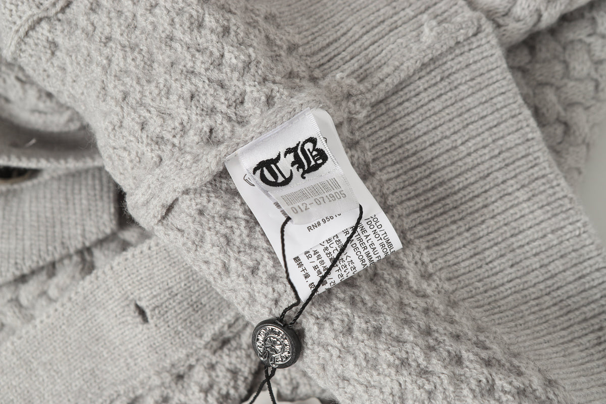 Chrome Hearts New Cardigan Sweater Jacket M904 — view 22
