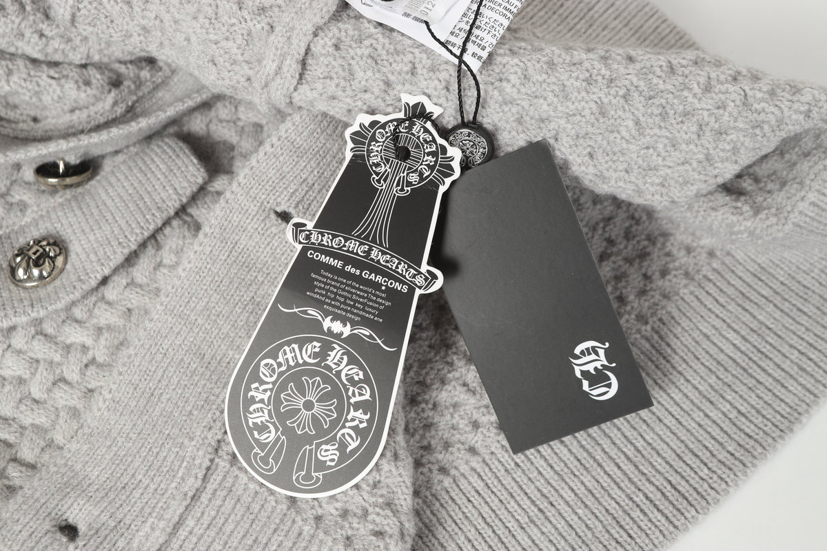 Chrome Hearts New Cardigan Sweater Jacket M904 — view 23