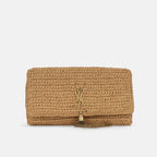 YSL Kate 99 Tassel in Raffia Shoulder Bag — view 3