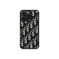 CD Black Monogram iPhone Case — view 1