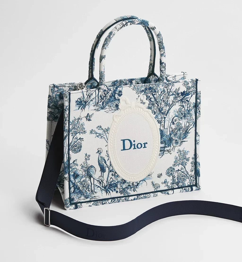 Dior Medium Book Tote with Strap — view 2
