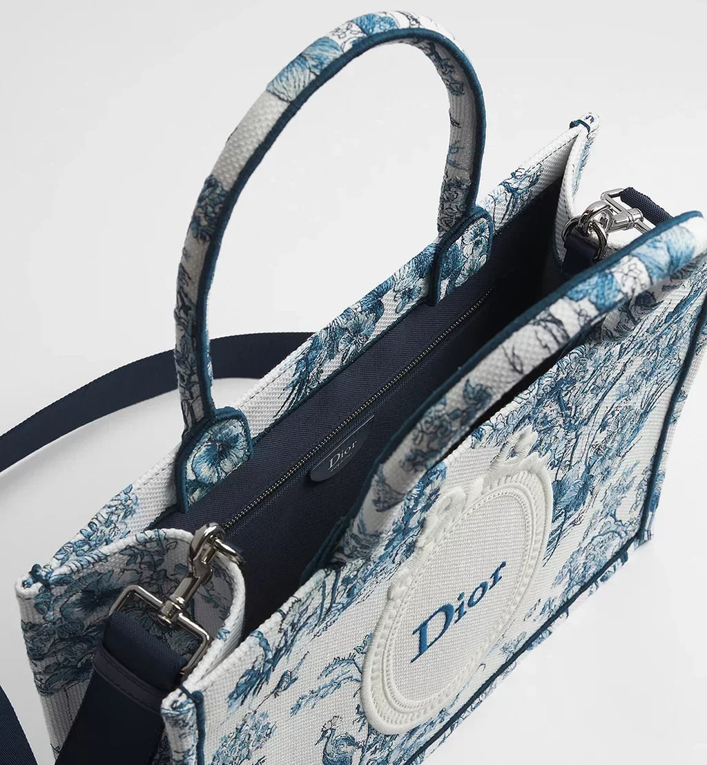 Dior Medium Book Tote with Strap — view 4