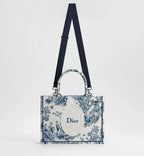 Dior Medium Book Tote with Strap — view 3