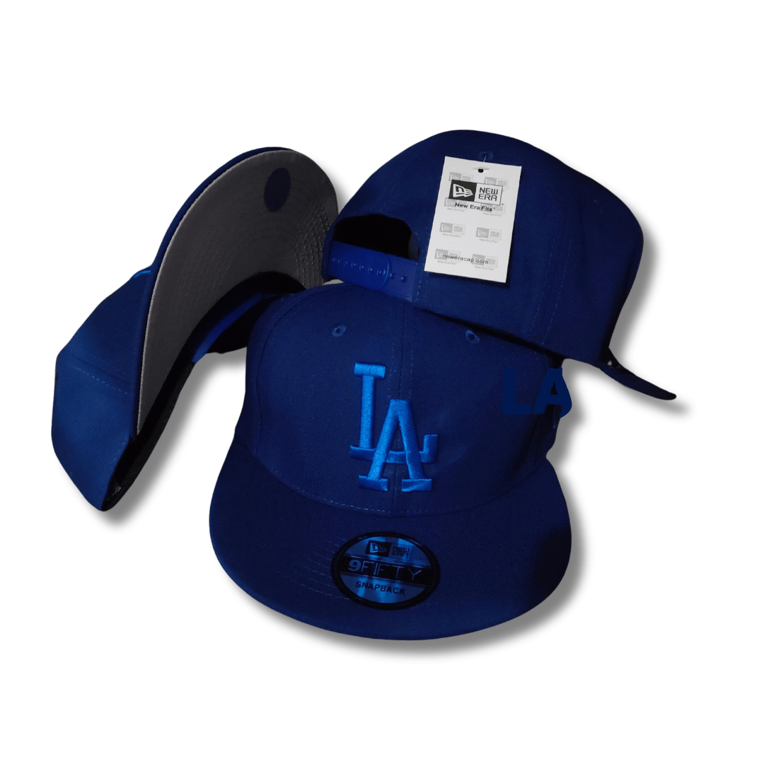 Los Angeles Dodgers Royal Blue with Tonal Embroidered Logo – Snapback Cap — view 1