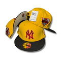 New York Yankees 9FIFTY with Side Patches Yellow and Black – Snapback Cap — view 1