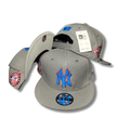 New York Yankees 9FIFTY with Anniversary Patches Gray and Blue – Snapback Cap — view 1