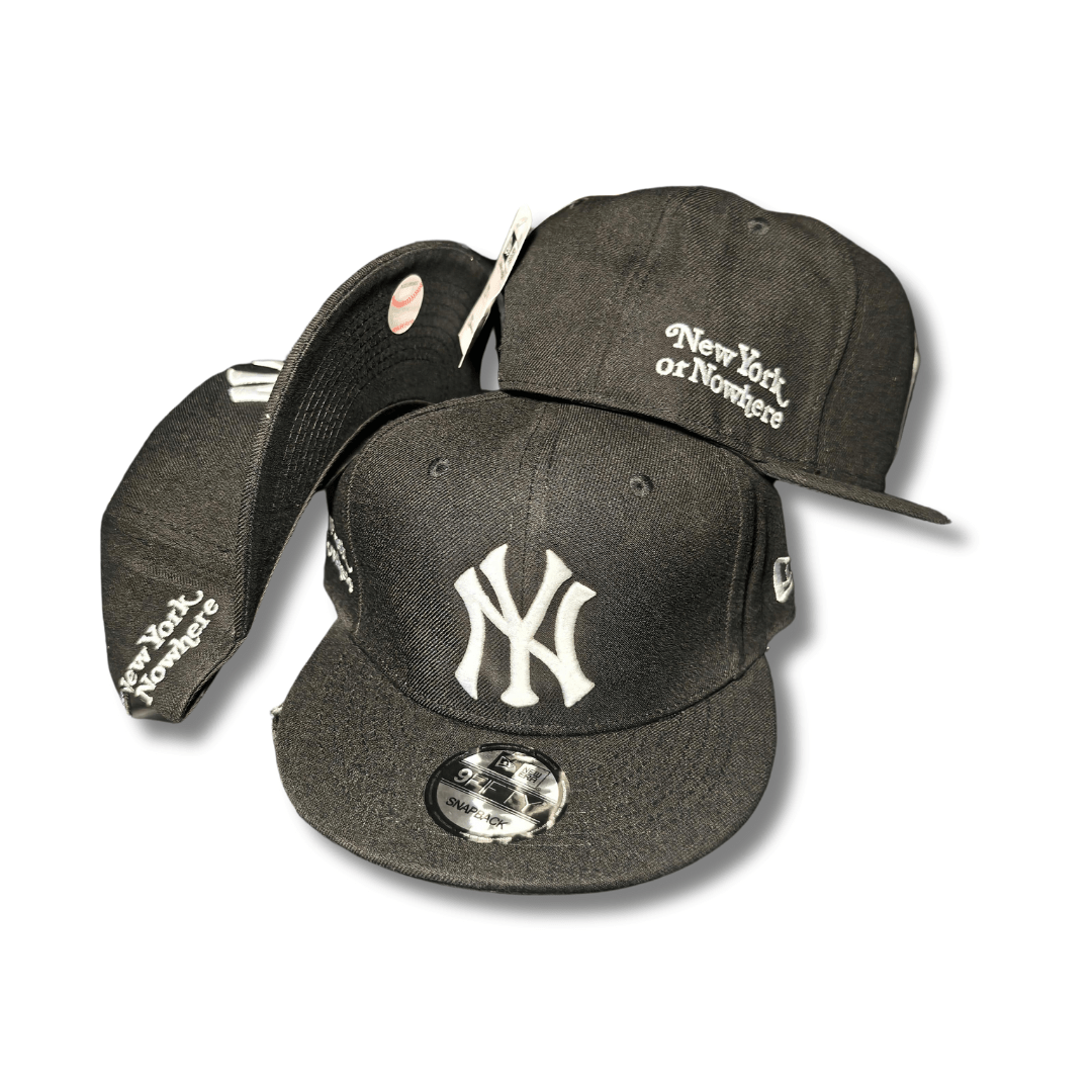 New York Yankees 9FIFTY Black “New York or Nowhere” – Snapback Cap — view 1