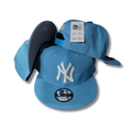 New York Yankees Light Blue with White Embroidered Logo - Snapback Cap — view 1