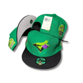 Toronto Blue Jays New Era 9Fifty with Custom Side Patches Green and Black – Snapback Cap — view 1