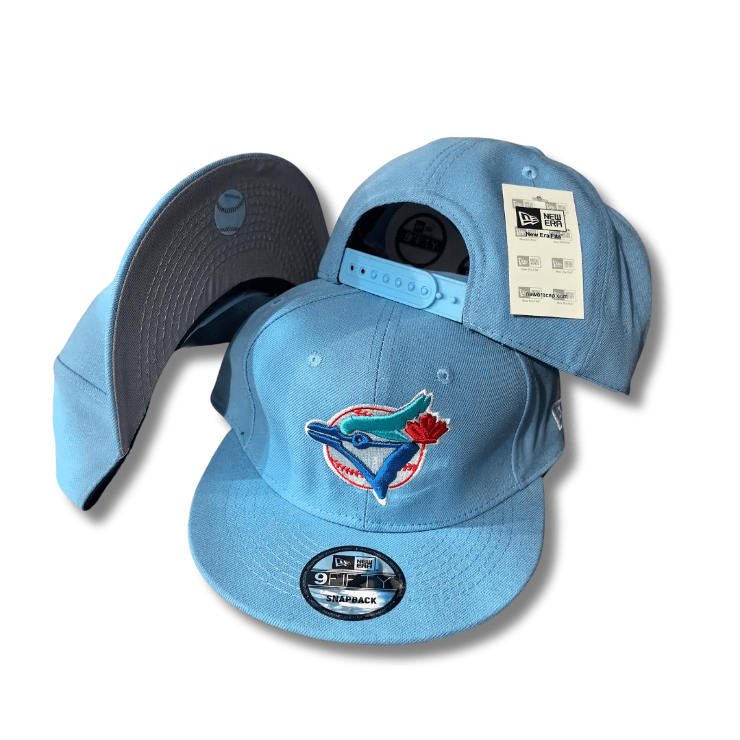 Toronto Blue Jays New Era 9Fifty with Grey Underbill Light Blue – Snapback Cap — view 1