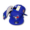 Toronto Blue Jays New Era 9Fifty with Custom Patches Royal Blue – Snapback Cap — view 1