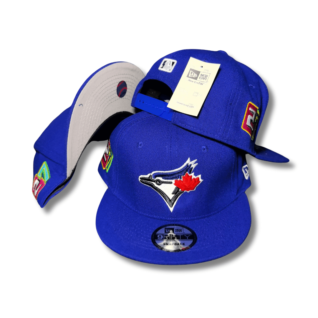 Toronto Blue Jays New Era 9Fifty with Custom Patches Royal Blue – Snapback Cap — view 1
