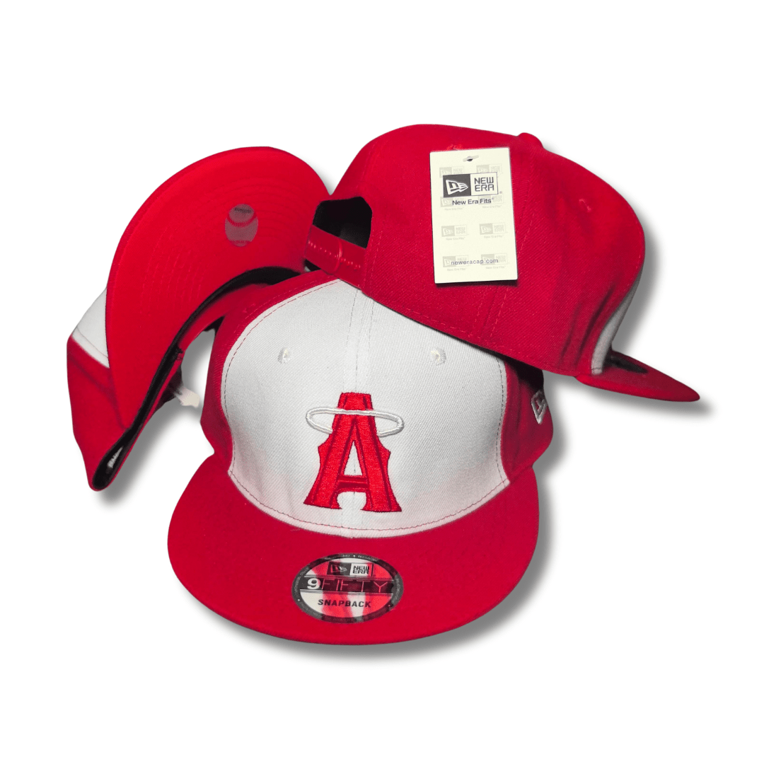 Los Angeles Angels New Era 9Fifty Red and White – Snapback Cap — view 1