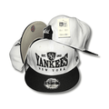 New York Yankees New Era 9Fifty White with Black Brim and Heritage Design – Snapback Cap — view 1