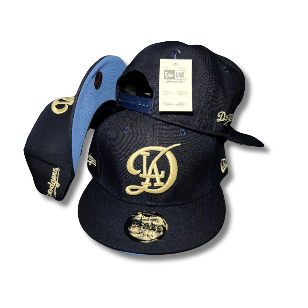 2024 MLB City Connect Los Angeles Dodgers Fitted Hat New Era 9FIFTY - Snapback Cap — view 1