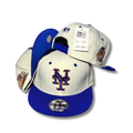 New Era Sneakertown Exclusive New York Mets Cream 9Fifty - Snapback Cap — view 1