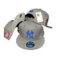 New York Yankees Gray-Blue with Special Edition Patches - Snapback Cap — view 1