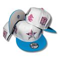 Houston Astros 50th Anniversary White and Blue - Snapback Cap — view 1